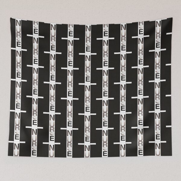 Item preview, *Vertical NURSE Typography - Bold Healthcare Design* designed and sold by Petringo.