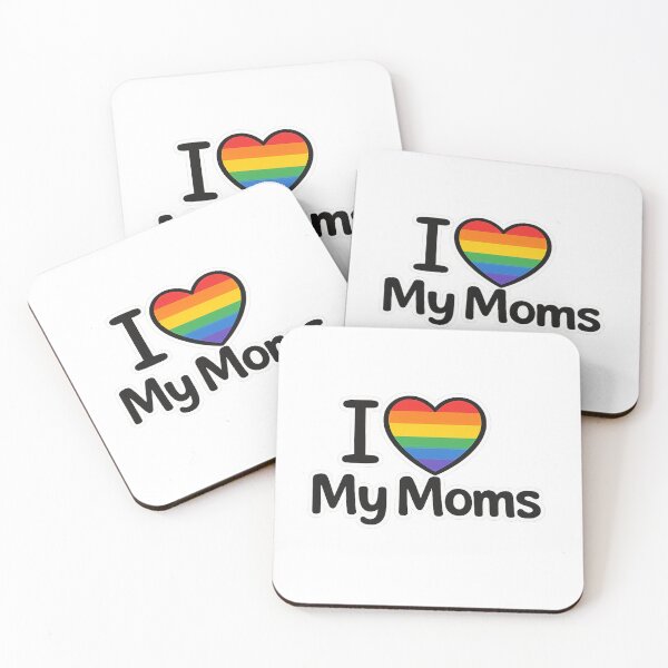 Item preview, I Heart My Moms designed and sold by Tiny & Proud.