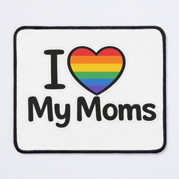 Item preview, I Heart My Moms designed and sold by Tiny & Proud.