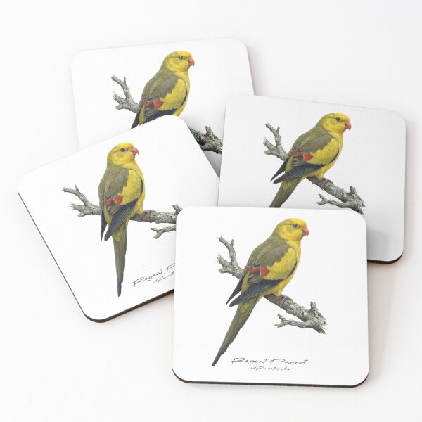 Item preview, Regent Parrot on Rustic Branch designed and sold by Takeda-art.