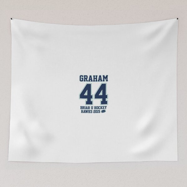 Item preview, Garrett Graham 44 Briar University Hockey Jersey Back Print Graphic T-Shirt designed and sold by ZenKings.