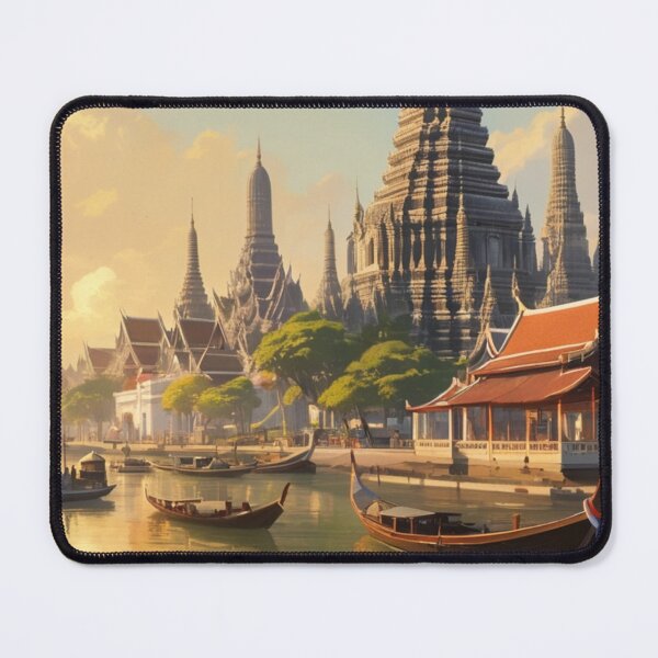Item preview, Bangkok Riverside Splendor designed and sold by BlareBlare.