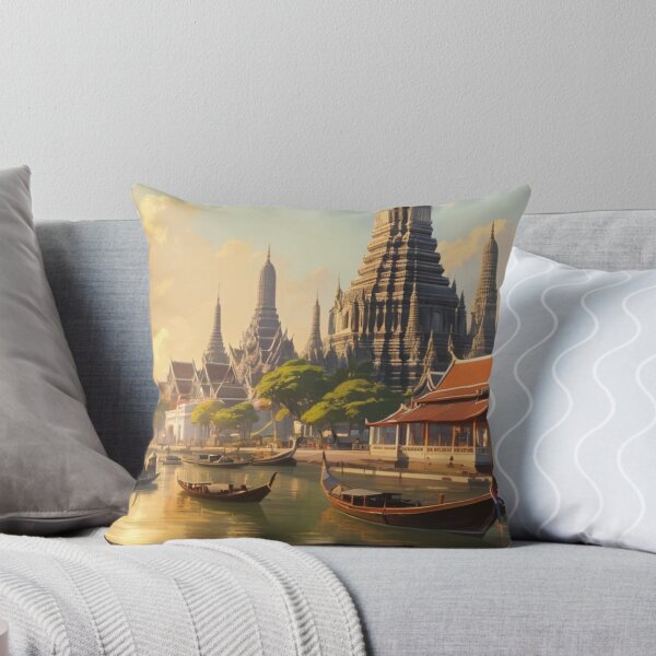 Item preview, Bangkok Riverside Splendor designed and sold by BlareBlare.
