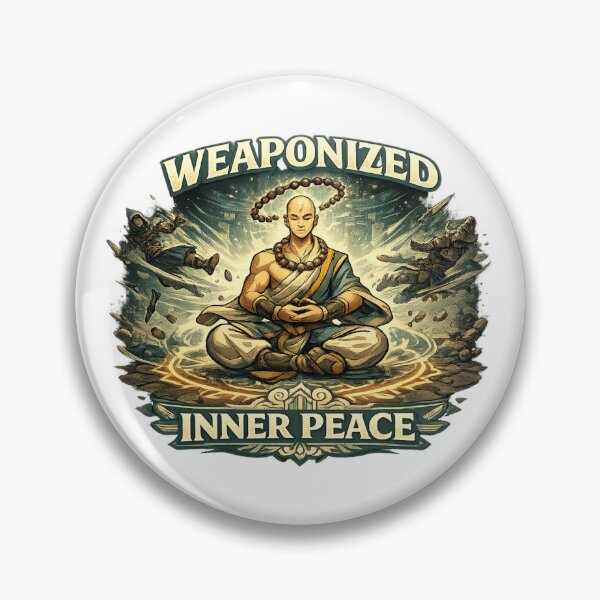 Item preview, Monk - “Weaponized Inner Peace” designed and sold by ESSClothing.