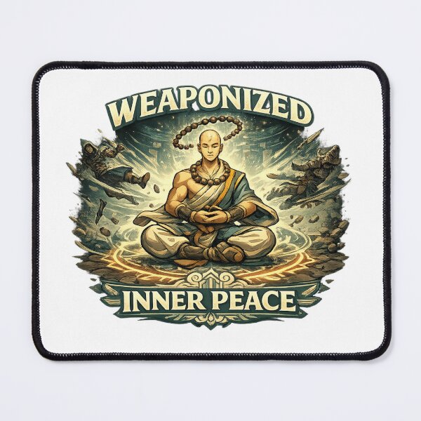 Item preview, Monk - “Weaponized Inner Peace” designed and sold by ESSClothing.