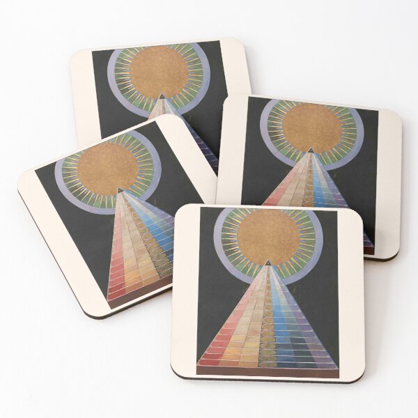 Item preview, Hilma af Klint Exhibition, Hilma af Klint Altarpieces Nos. 1-3, Hilma Af Klint gallery print designed and sold by re-make-.