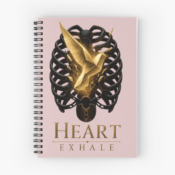 Item preview, Heart Exhale, Emotional Healing Aesthetic Design designed and sold by JagrDesigns.