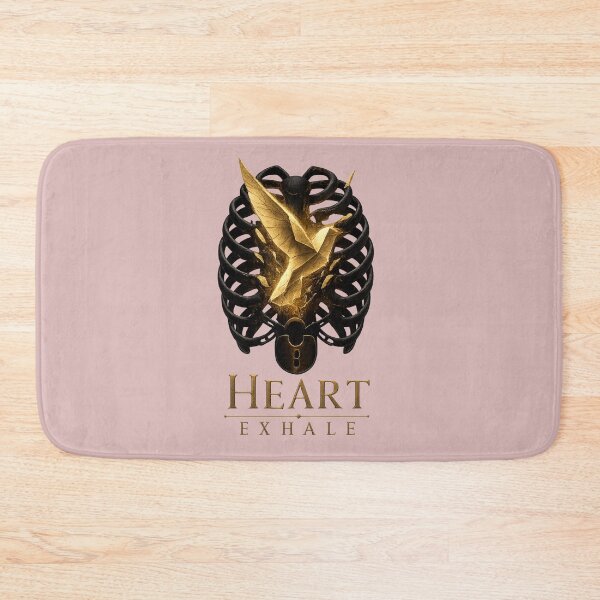 Item preview, Heart Exhale, Emotional Healing Aesthetic Design designed and sold by JagrDesigns.