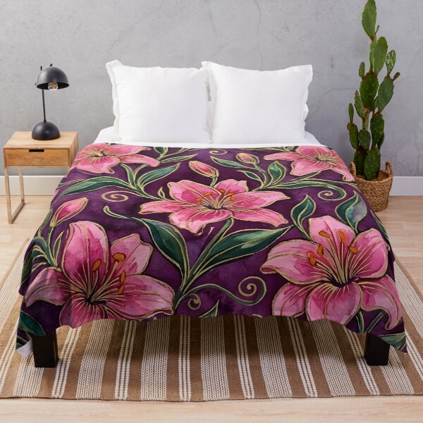 Item preview, Pink Lily Flower designed and sold by GraphicsClub.