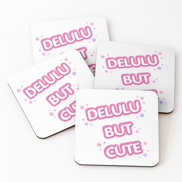 Item preview, Delulu But Cute Pink Aesthetic designed and sold by FanDiaryStudio.