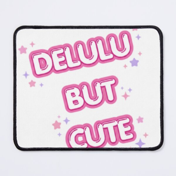 Item preview, Delulu But Cute Pink Aesthetic designed and sold by FanDiaryStudio.