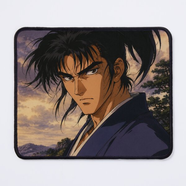Item preview, 90s Anime Samurai Coastal Sunset designed and sold by bapupa.