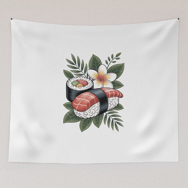 Item preview, Sushi and Tropical Floral Arrangement designed and sold by jkrphoto.
