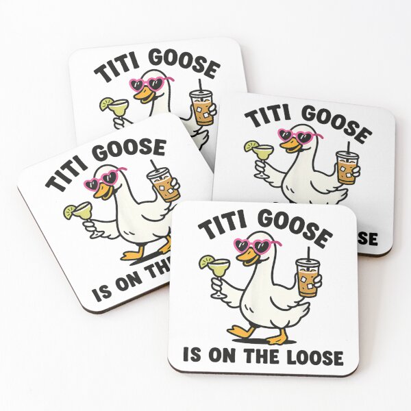 Item preview, Titi Goose Is On The Loose Sassy Drunk Drinking Animal Party (11 words) designed and sold by LittleNhutton.