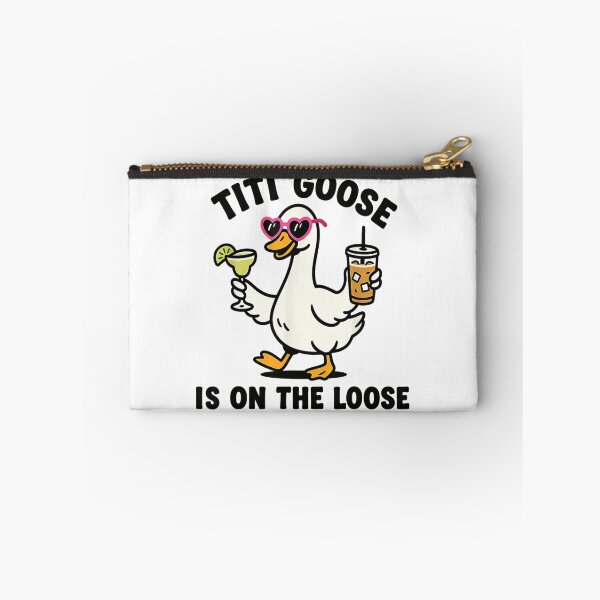 Item preview, Titi Goose Is On The Loose Sassy Drunk Drinking Animal Party (11 words) designed and sold by LittleNhutton.