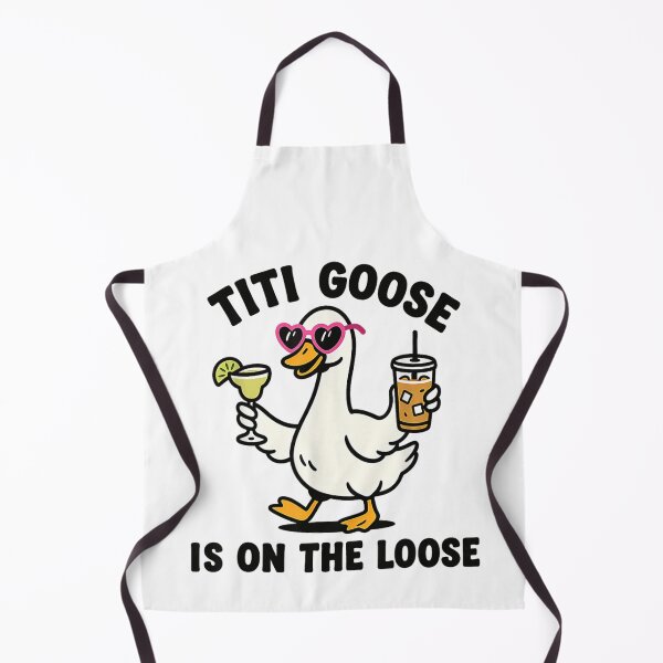 Item preview, Titi Goose Is On The Loose Sassy Drunk Drinking Animal Party (11 words) designed and sold by LittleNhutton.