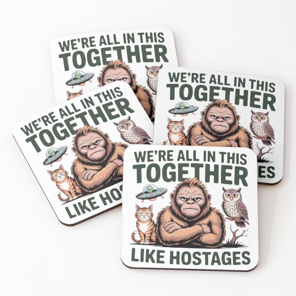 Item preview, We're All in This Together Like Hostages designed and sold by OlizaPrint.