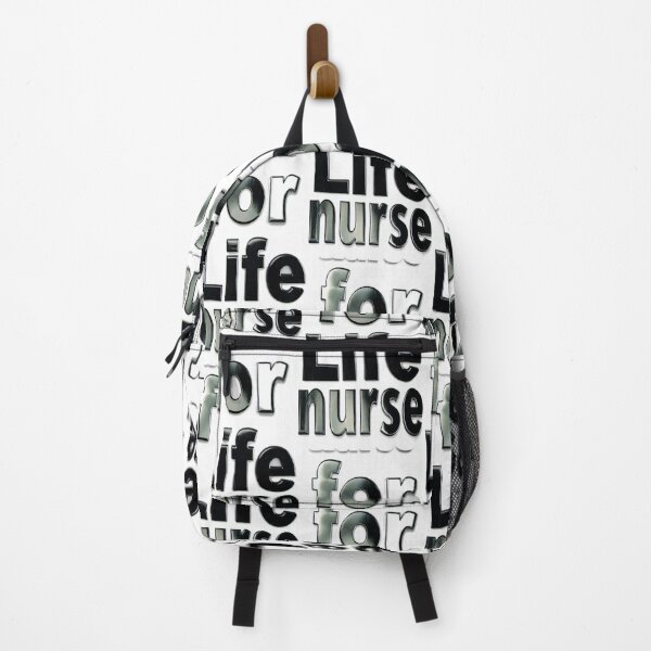 Item preview, *Nurse for Life - Bold Typography with Drop Shadow Design* designed and sold by Petringo.