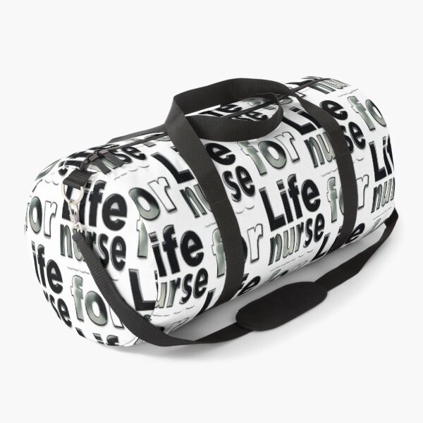 Item preview, *Nurse for Life - Bold Typography with Drop Shadow Design* designed and sold by Petringo.