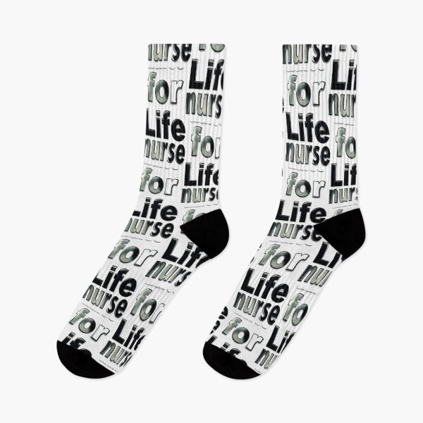 Item preview, *Nurse for Life - Bold Typography with Drop Shadow Design* designed and sold by Petringo.