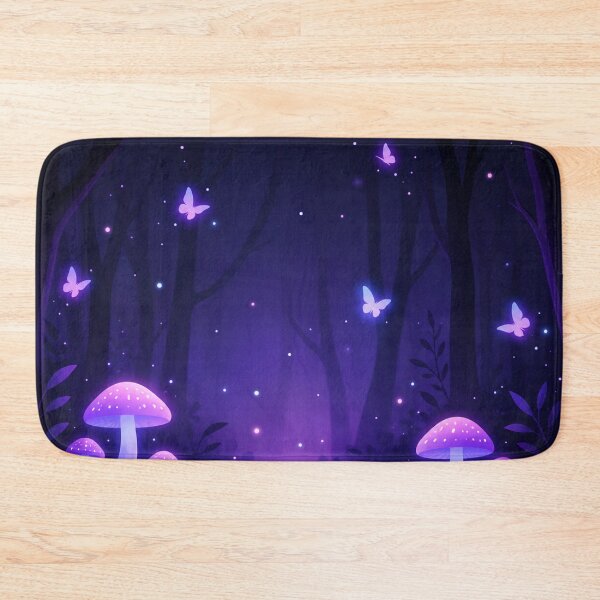 Item preview, Magic Forest | Glowing Mushroom Fantasy Night designed and sold by IGLCreative.