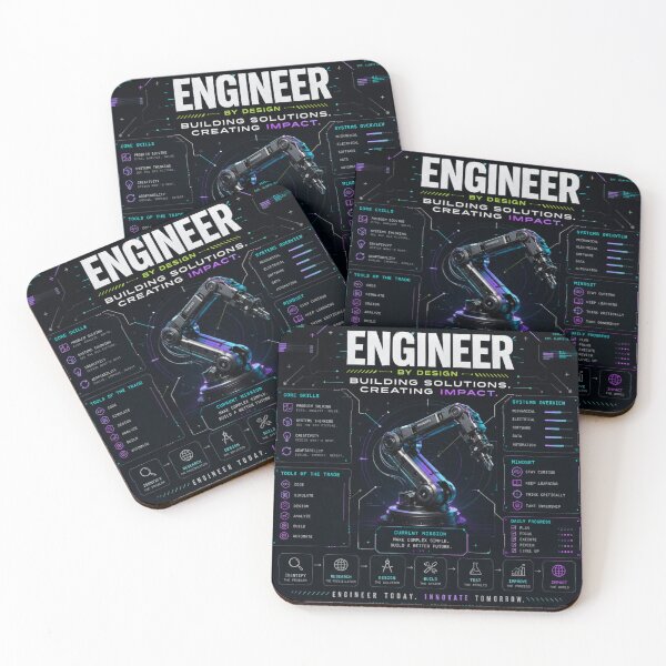 Item preview, Engineer By Design - Modern Industrial Robotics UI Blueprint designed and sold by 8-Bit-Theory.