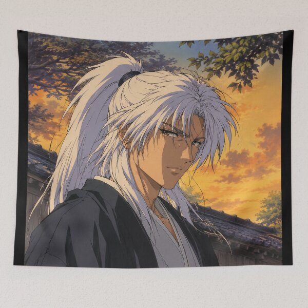 Item preview, Vintage Anime Samurai Golden Hour designed and sold by bapupa.