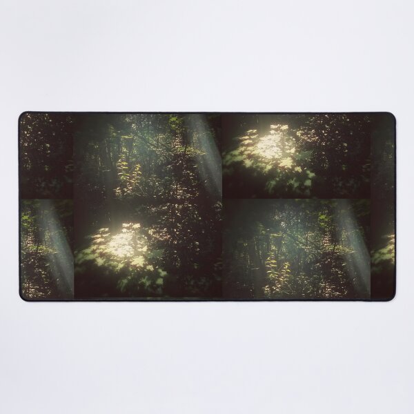 Item preview, Mystical Forest Sunbeams | Enchanted Deep Woods Photography | Dark Cottagecore Landscape designed and sold by SergioMiklos.