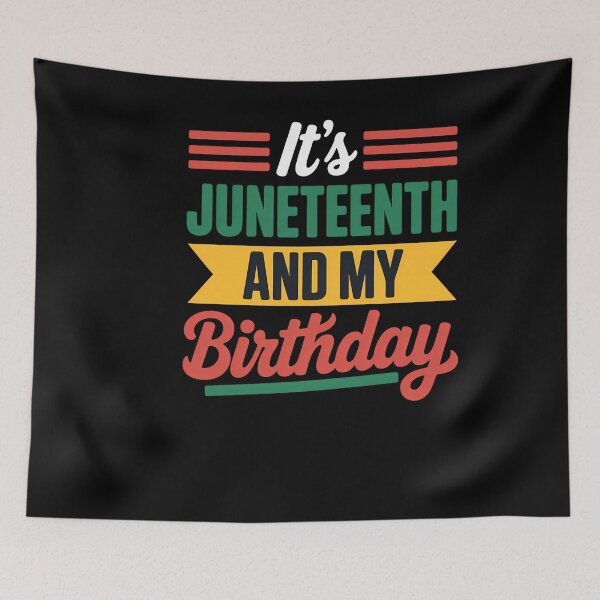 Item preview, Juneteenth Und Mein Geburtstag Black 1865 Africa designed and sold by sailorjessiArt.