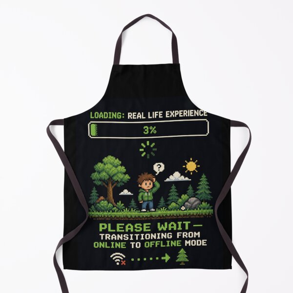 Item preview, Loading Real Life Experience 3 Percent – Funny Pixel Art Chronically Online Design | Internet Humor Gift designed and sold by irfanshikh.