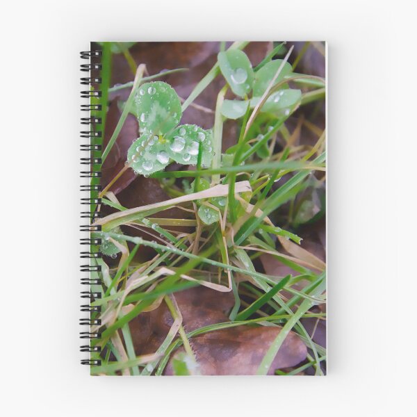 Item preview, Dewdrops on Fresh Green Clover Leaves designed and sold by ShotsbyDesiree.