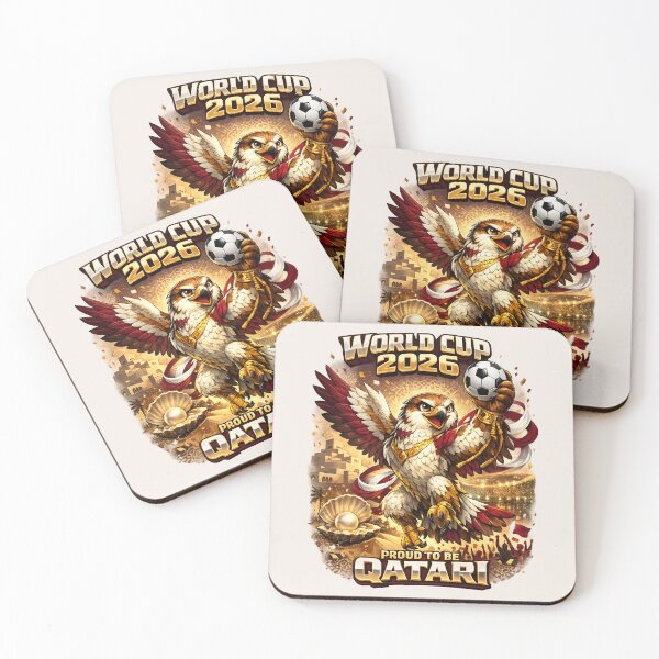 Item preview, Proud to Be Qatari World Cup 2026 designed and sold by Retro Arabica.