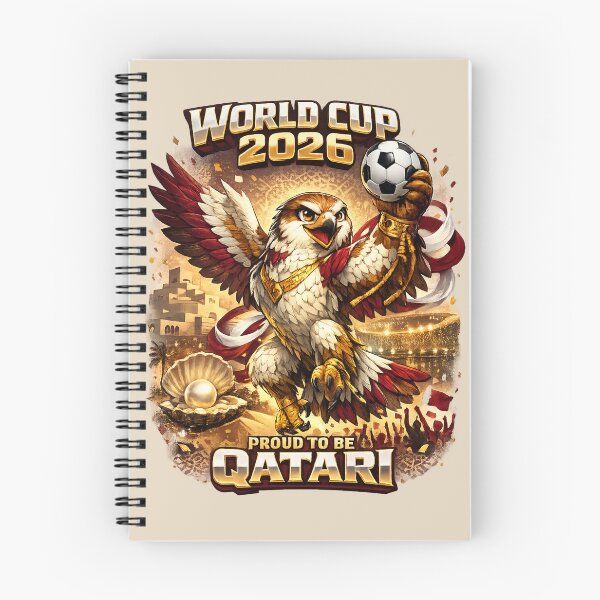 Item preview, Proud to Be Qatari World Cup 2026 designed and sold by Retro Arabica.