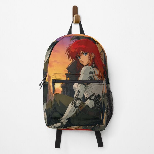 Item preview, 90s Anime Cyberpunk Girl Sunset Ruins designed and sold by bapupa.