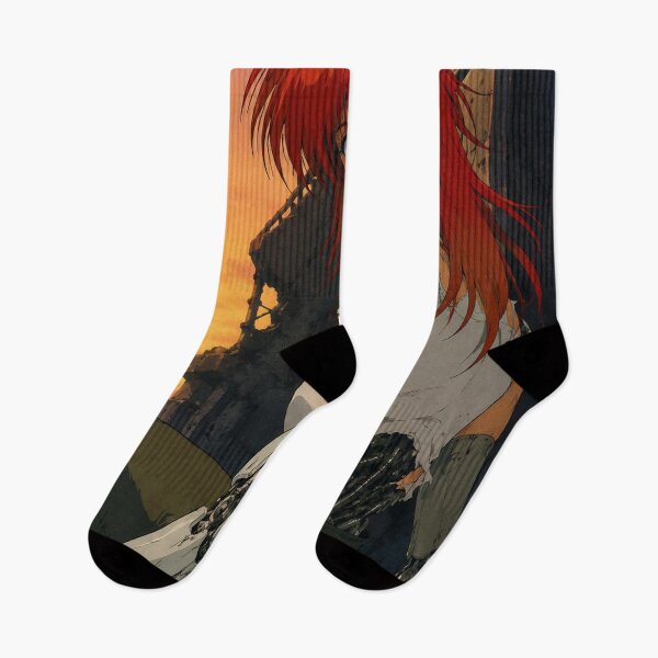 Item preview, 90s Anime Cyberpunk Girl Sunset Ruins designed and sold by bapupa.