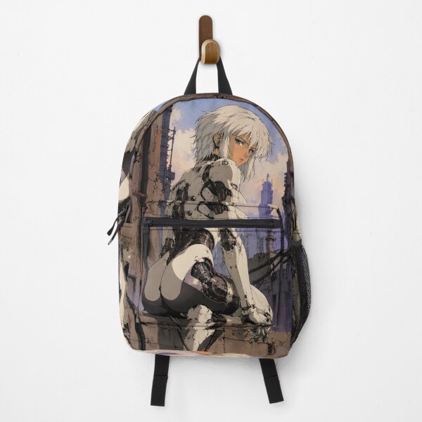 Item preview, Vintage Cyberpunk Android Girl City Skyline designed and sold by bapupa.
