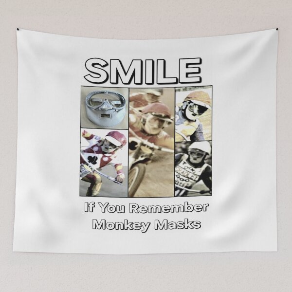 Item preview, Speedway Monkey Masks designed and sold by Liberty Lists.