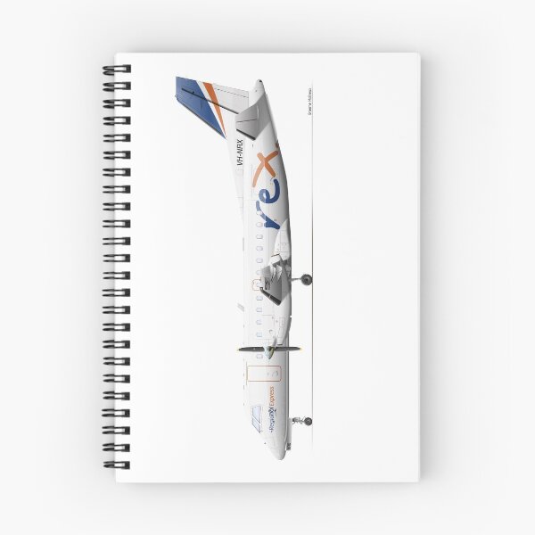 Item preview, SAAB 340B VH-NRX REX 2020 designed and sold by Grubby Fingers Aircraft Illustration.