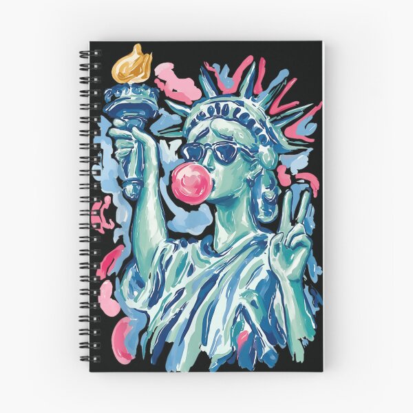 Item preview, Cool Statue Of Liberty Wearing Sunglasses Blowing Pink Bubble Gum Art designed and sold by WilliaMaler.