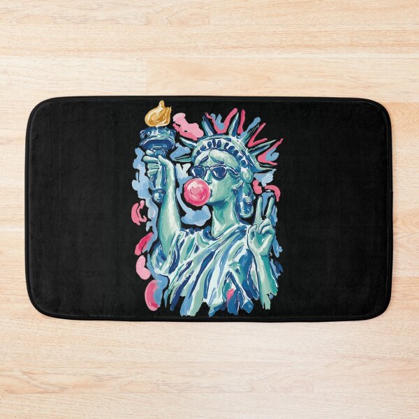 Item preview, Cool Statue Of Liberty Wearing Sunglasses Blowing Pink Bubble Gum Art designed and sold by WilliaMaler.