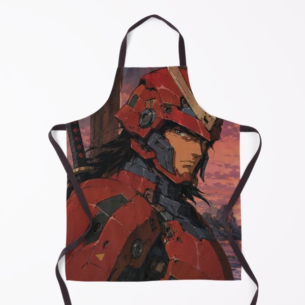 Item preview, Cyberpunk Samurai Red Mech Armor designed and sold by bapupa.