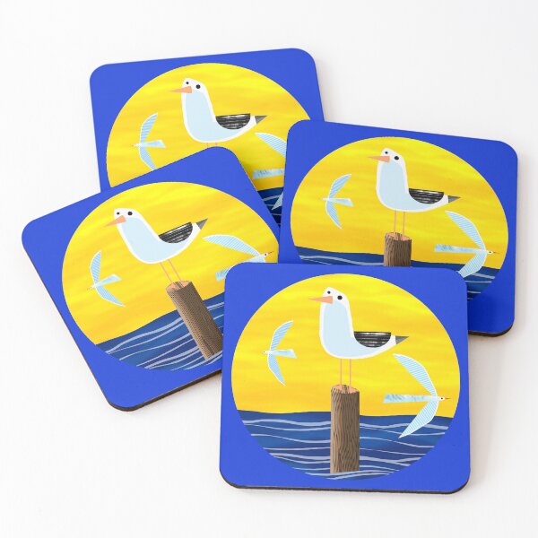 Item preview, Seagull on Morning Post designed and sold by Andrew  Hitchen.