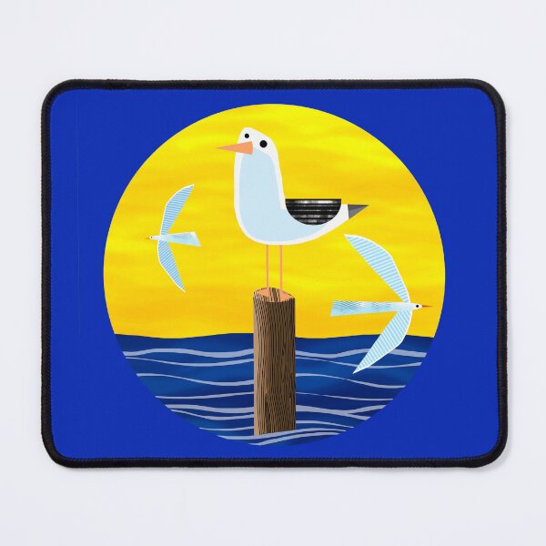 Item preview, Seagull on Morning Post designed and sold by Andrew  Hitchen.