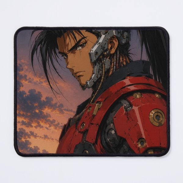 Item preview, Cyberpunk Samurai Warrior Sunset Silhouette designed and sold by bapupa.