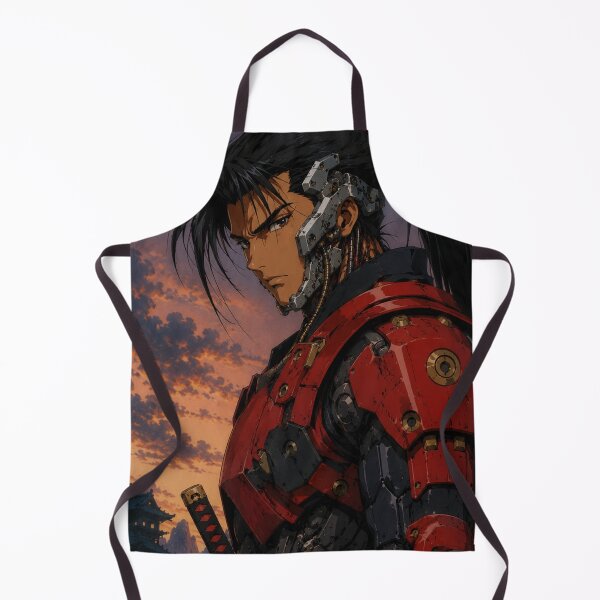 Item preview, Cyberpunk Samurai Warrior Sunset Silhouette designed and sold by bapupa.