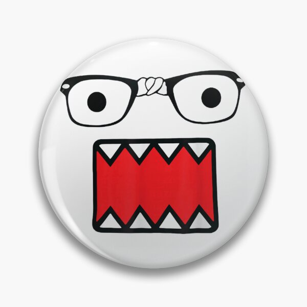 Item preview, Funny Nerdy Monster Face With Glasses And Sharp Teeth Graphic designed and sold by WilliaMaler.