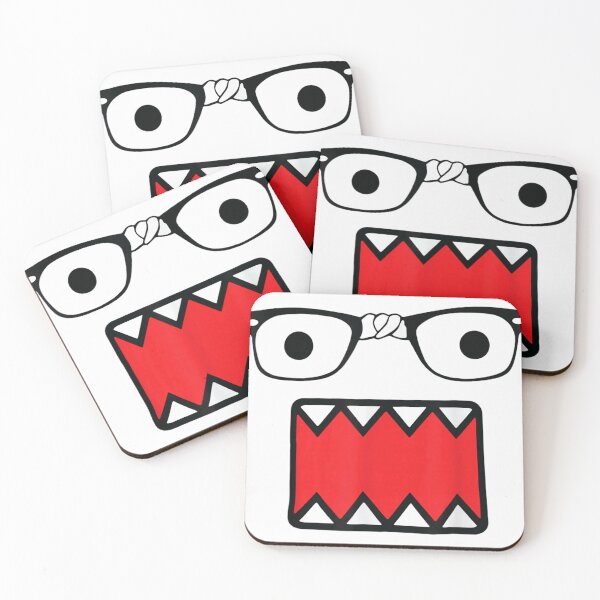 Item preview, Funny Nerdy Monster Face With Glasses And Sharp Teeth Graphic designed and sold by WilliaMaler.