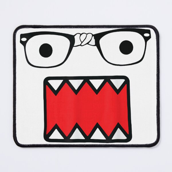 Item preview, Funny Nerdy Monster Face With Glasses And Sharp Teeth Graphic designed and sold by WilliaMaler.