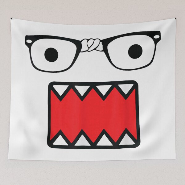 Item preview, Funny Nerdy Monster Face With Glasses And Sharp Teeth Graphic designed and sold by WilliaMaler.