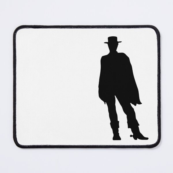 Item preview, Classic Vintage Clint Eastwood Western Movies Man with No Name Cowboy Silhouette Sergio Leone designed and sold by BuyShirtsOnline.
